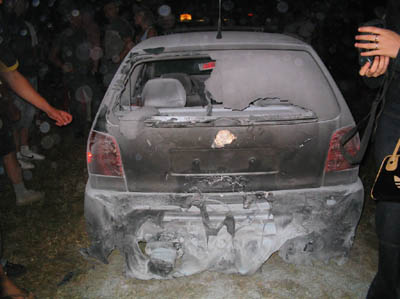 Verkohlter Polo 3